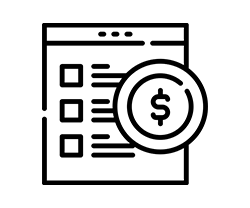 A black silhouette of an umbrella on a white background, reminiscent of a logo for 影片製作公司. The umbrella is open, showcasing its canopy with curved edges and a handle extending downwards. The image remains simple and minimalistic.
